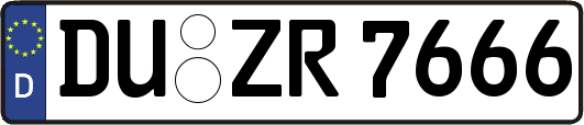 DU-ZR7666