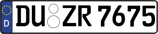 DU-ZR7675