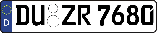 DU-ZR7680