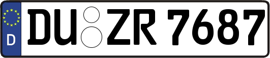 DU-ZR7687
