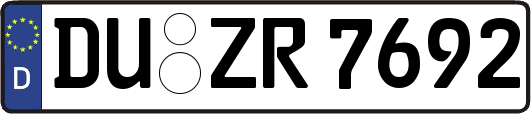 DU-ZR7692