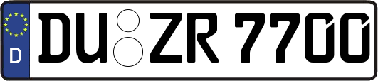 DU-ZR7700