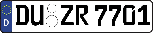 DU-ZR7701