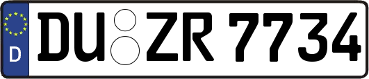 DU-ZR7734
