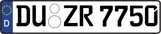 DU-ZR7750