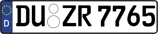 DU-ZR7765