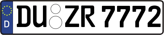 DU-ZR7772
