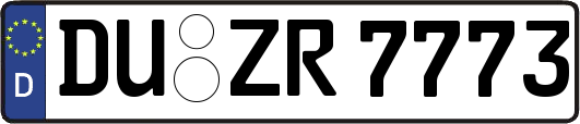 DU-ZR7773