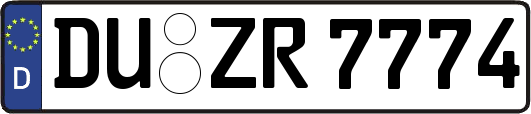 DU-ZR7774