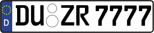 DU-ZR7777