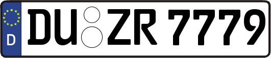 DU-ZR7779