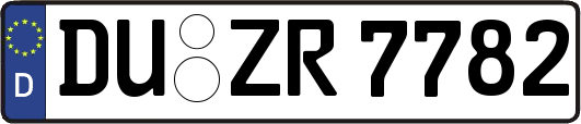 DU-ZR7782