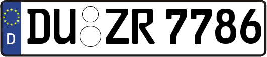 DU-ZR7786