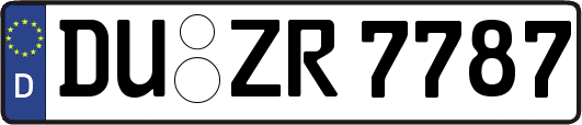 DU-ZR7787