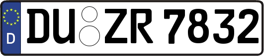 DU-ZR7832