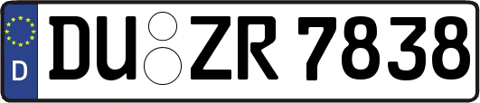 DU-ZR7838