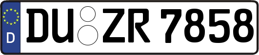 DU-ZR7858