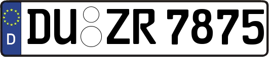 DU-ZR7875