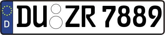 DU-ZR7889