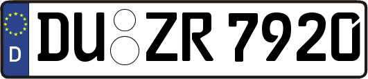 DU-ZR7920