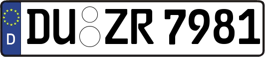 DU-ZR7981