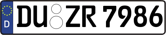 DU-ZR7986