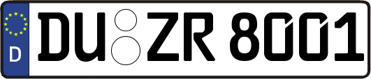 DU-ZR8001