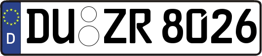 DU-ZR8026