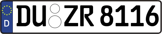 DU-ZR8116