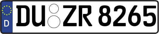 DU-ZR8265