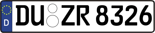 DU-ZR8326
