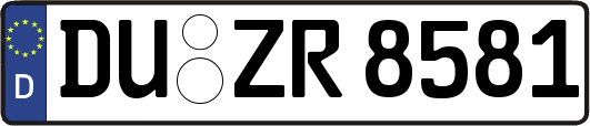 DU-ZR8581