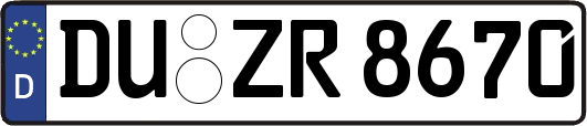 DU-ZR8670
