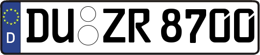 DU-ZR8700