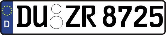 DU-ZR8725