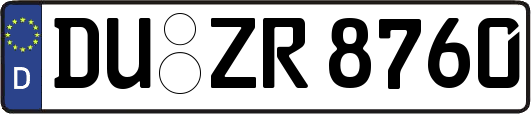 DU-ZR8760