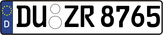 DU-ZR8765