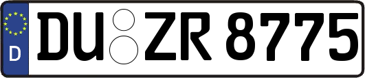 DU-ZR8775