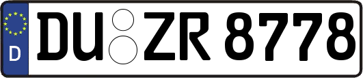 DU-ZR8778