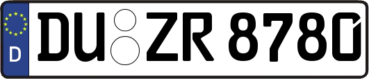 DU-ZR8780