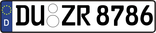 DU-ZR8786
