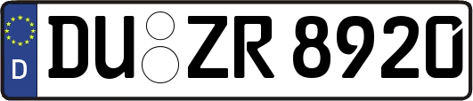 DU-ZR8920