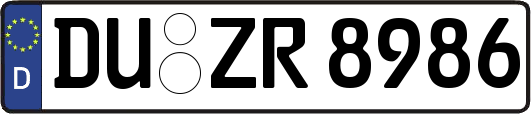 DU-ZR8986