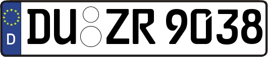 DU-ZR9038