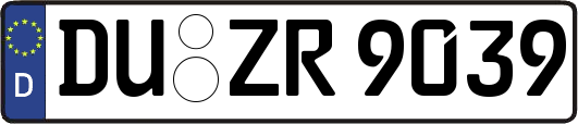 DU-ZR9039