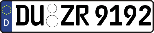 DU-ZR9192