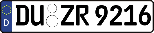 DU-ZR9216