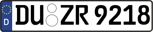 DU-ZR9218