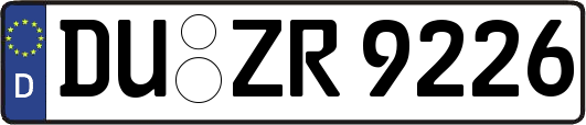 DU-ZR9226