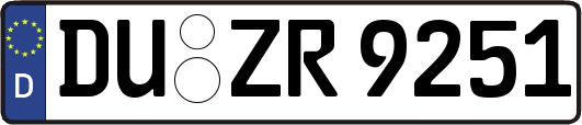 DU-ZR9251
